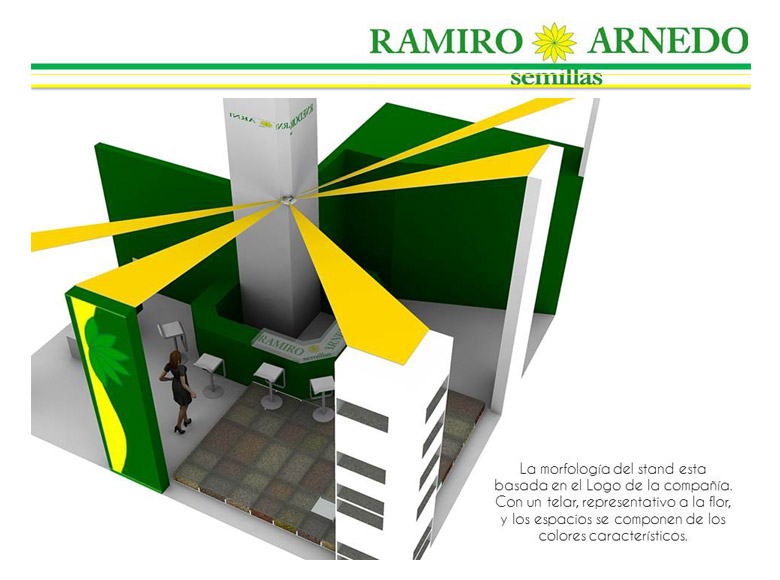 Diseño de stand ferial Ramiro Arnedo