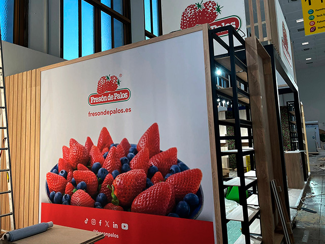 Fresón de Palos Feria Fruit Logistica Marzo 2025