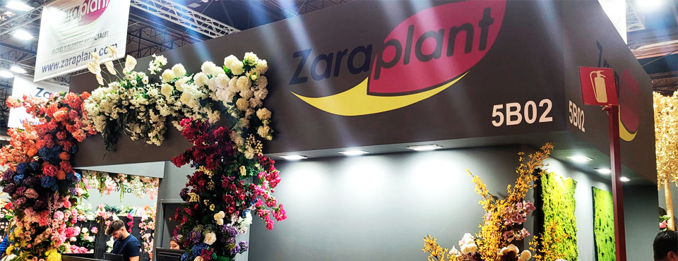 Zaraplant en Feria Intergift Febrero 2025, stands feriales